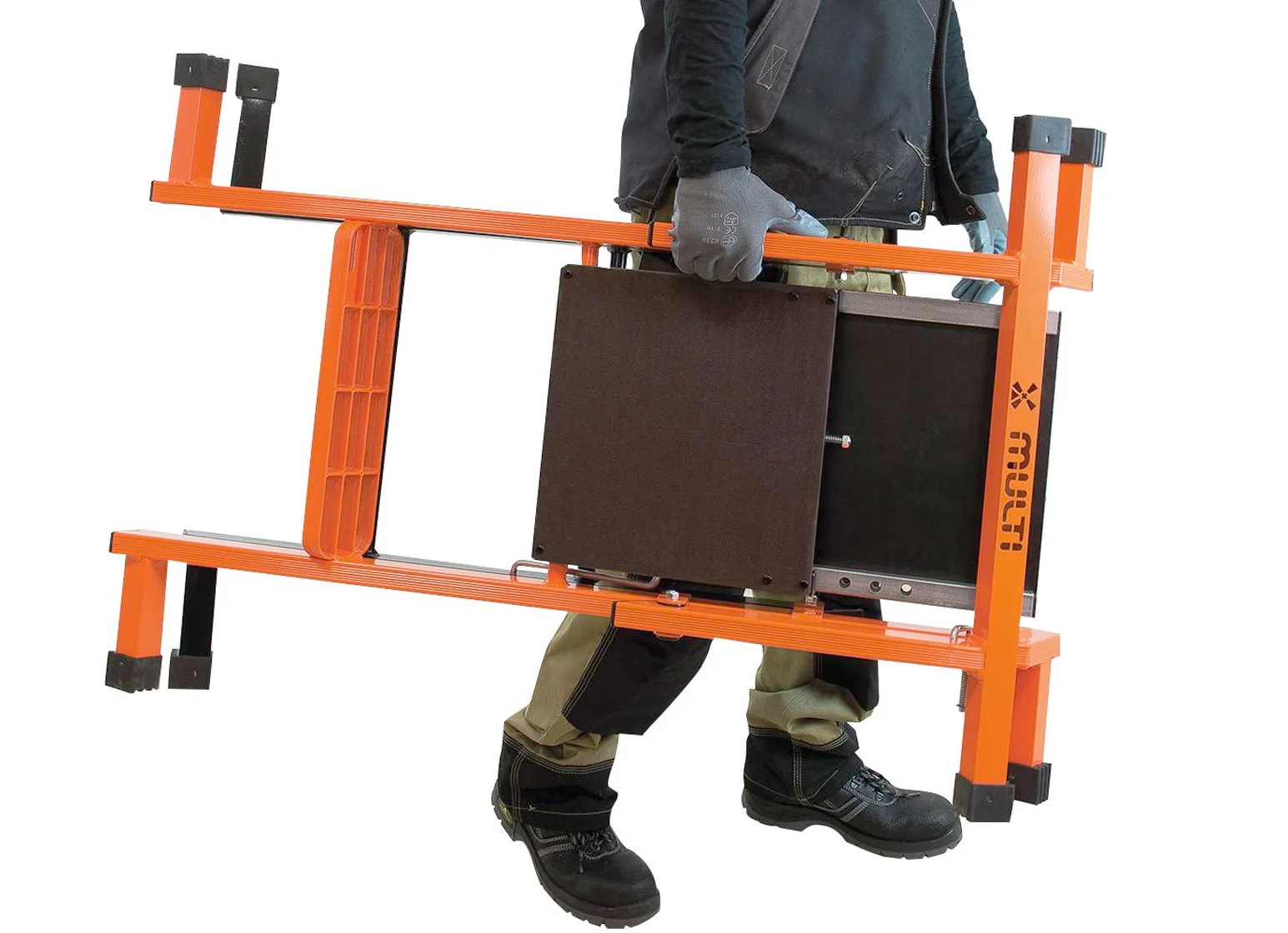 Mondelin MULTI-X - Universal-Leiter, Tritt-Plattform - 4 In 1 — 6 / 6