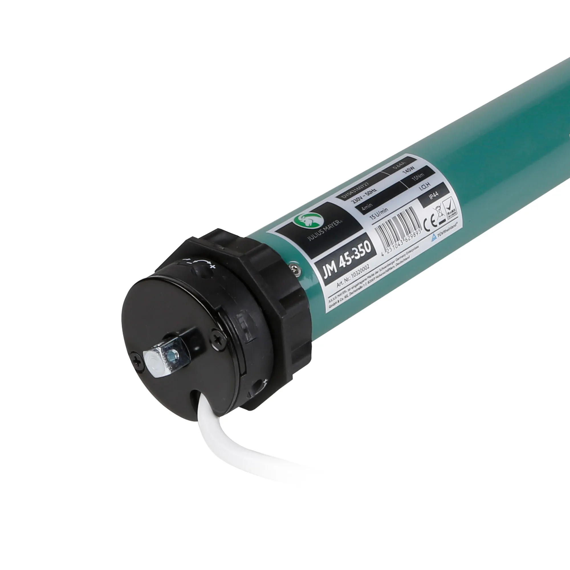 Rollladenmotor 35 Nm 65 kg SW60 Julius Mayer JM45-350