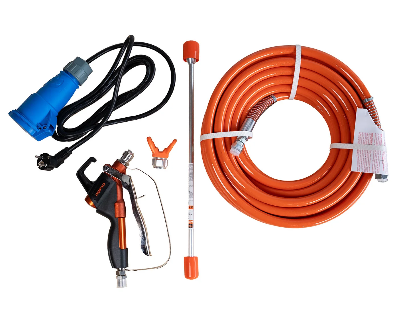 Airless Spritzgerät für Farbe & Spachtelmasse, Spritzspachtel ASPRO-8000