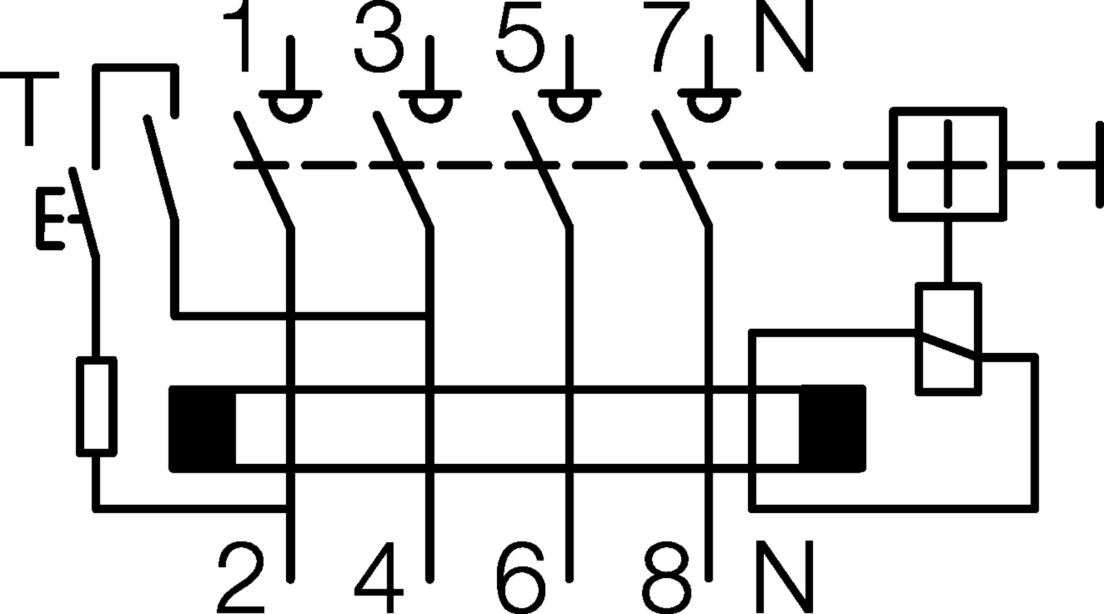 Hager FI-Schutzschalter cda440d