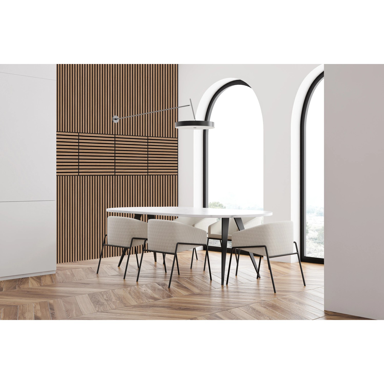 Jangal Wandpaneel Modular Wall Oak Furnier 52 x — 2 / 2