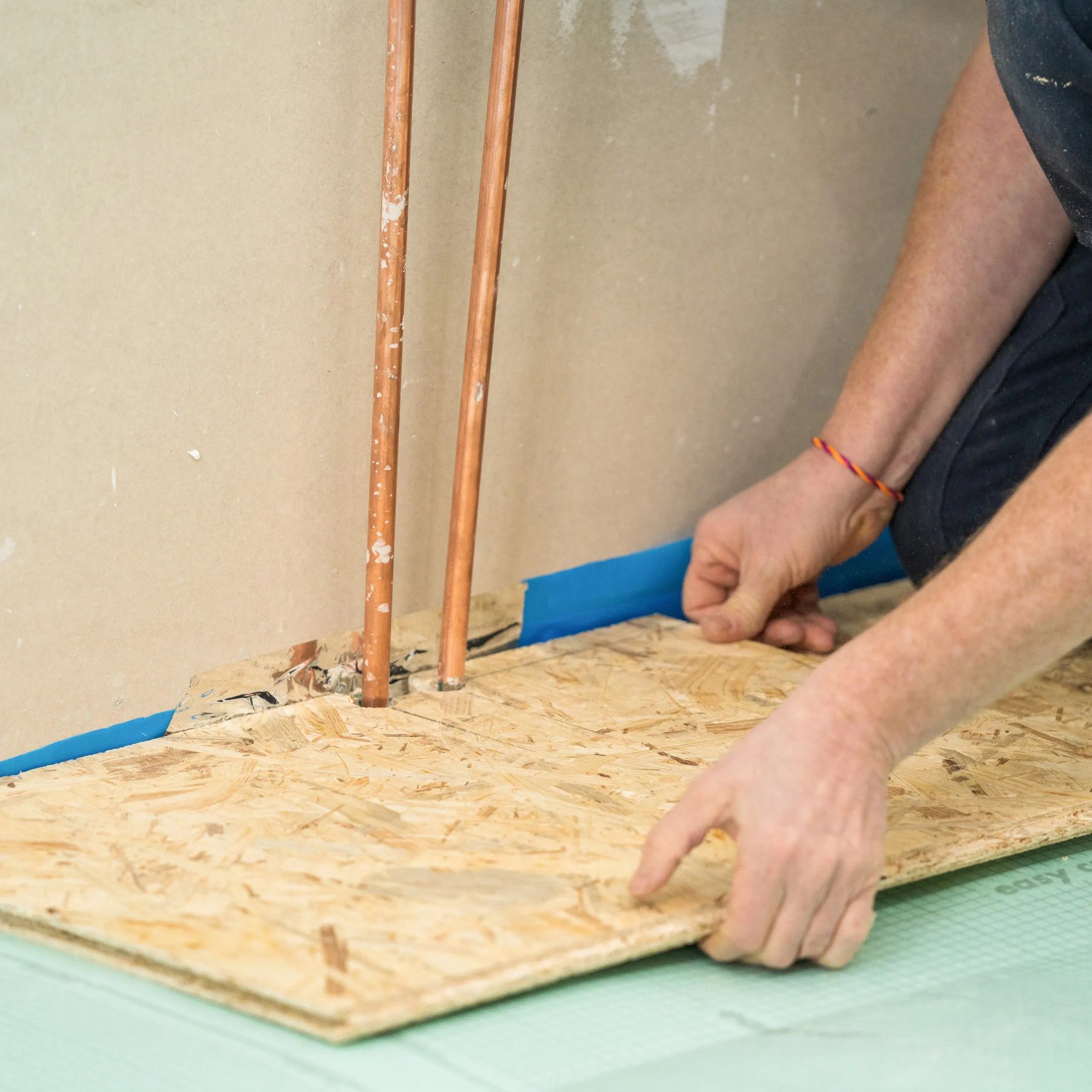 Nut- und Feder Verlegeplatte OSB3 2050 x 625 x 15 mm, ungeschliffen — 4 / 4