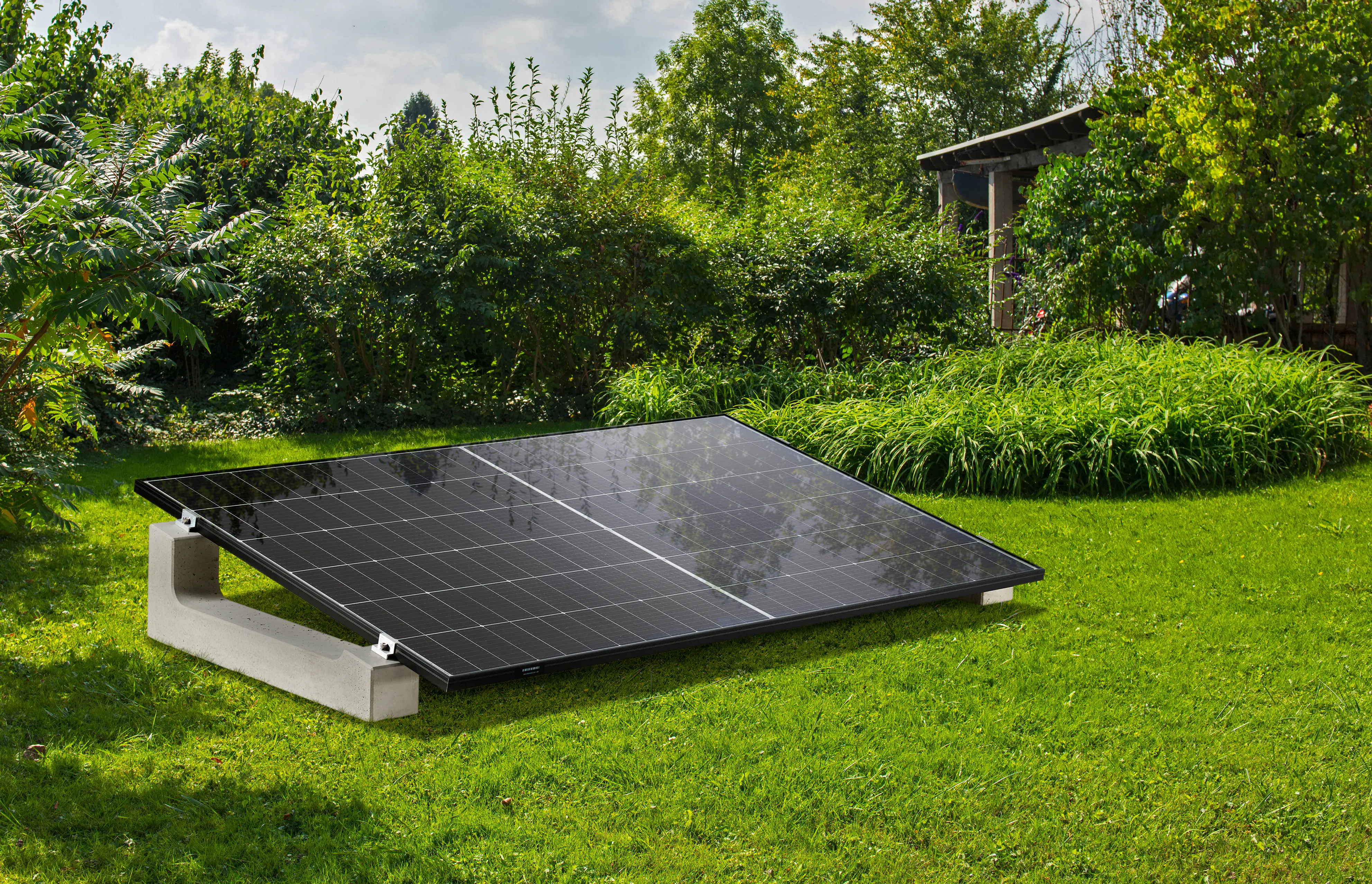 Kann Solarmodulhalter 80 x 11,3-25,4 x 12 cm grau — 3 / 4
