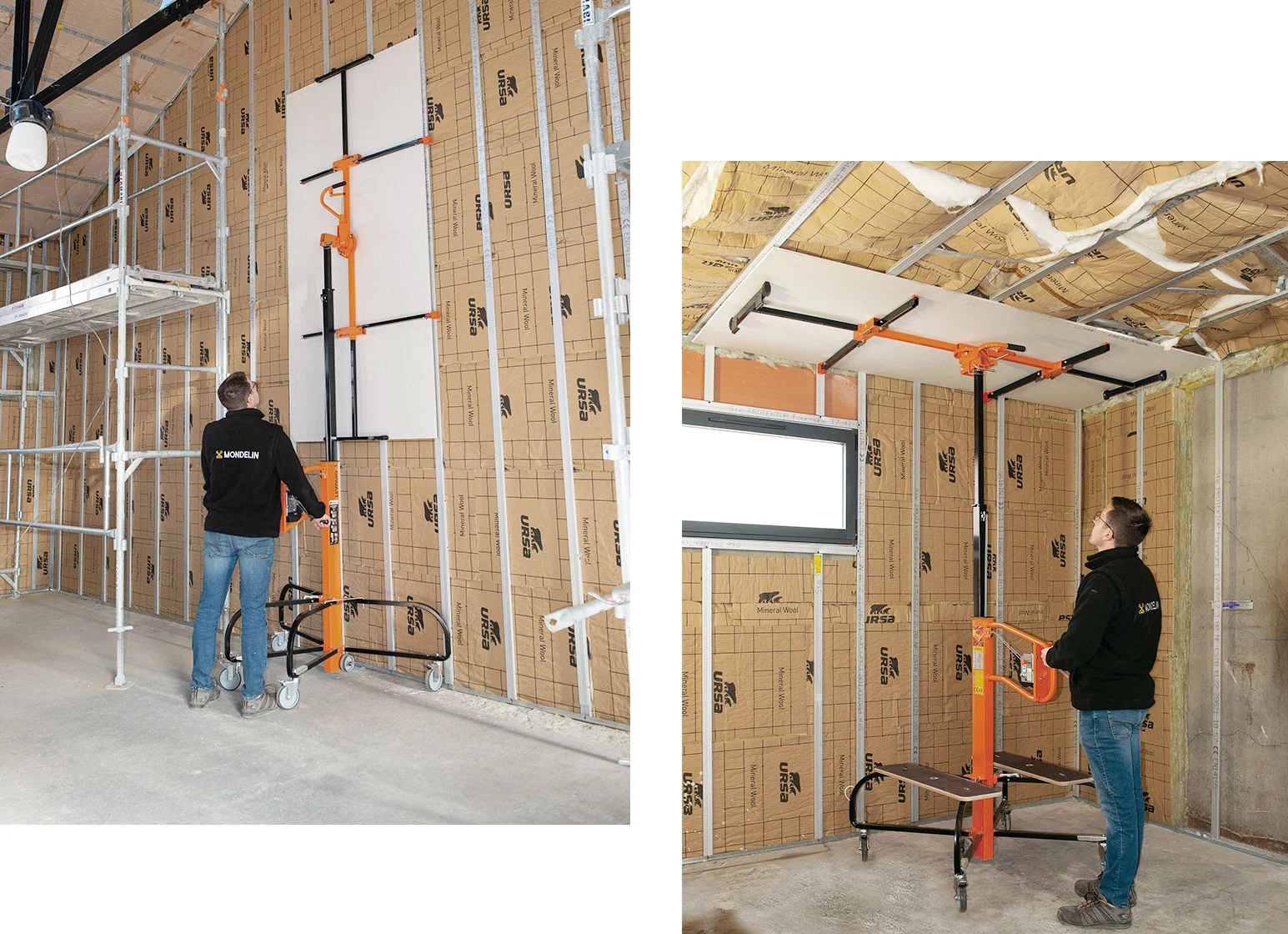 XXL Gipsplattenheber Plattenlift - Mondelin Levpano Evolution — 4 / 4