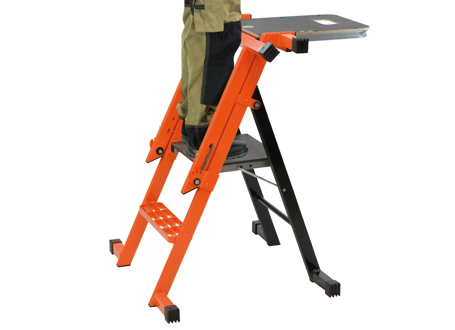 Mondelin MULTI-X - Universal-Leiter, Tritt-Plattform - 4 In 1 — 2 / 6