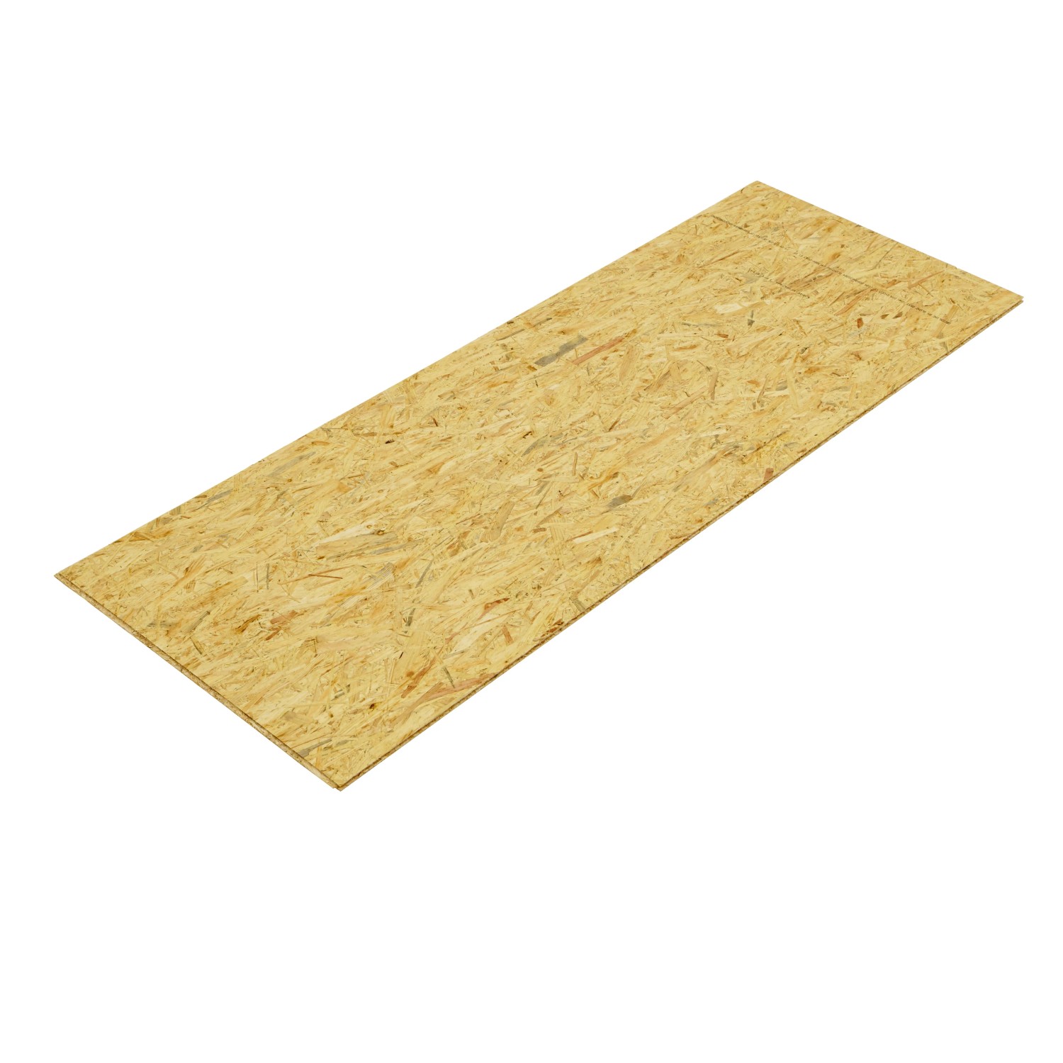 Nut- und Feder Verlegeplatte OSB3 2050 x 625 x 15 mm, ungeschliffen — 2 / 4