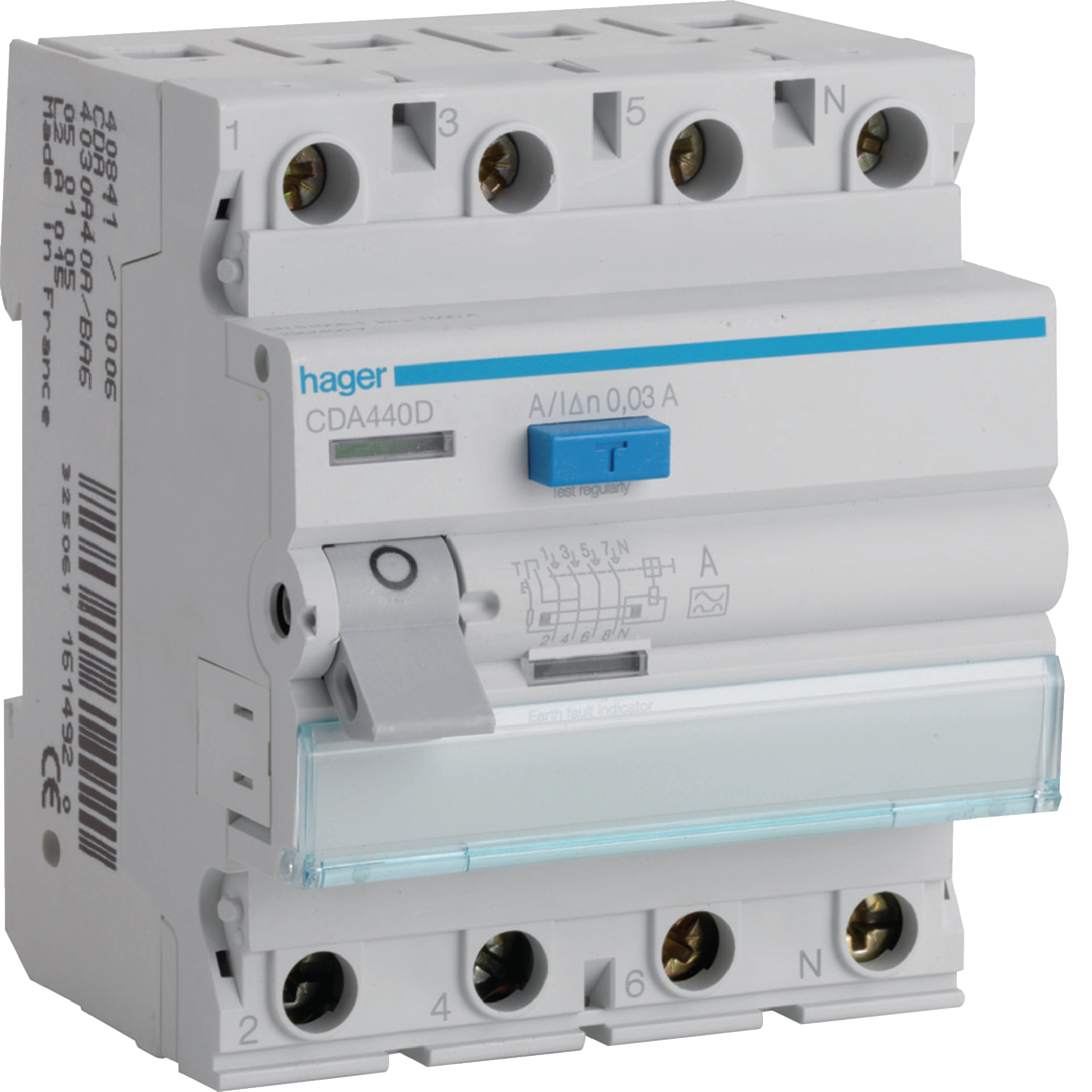 Hager FI-Schutzschalter cda440d