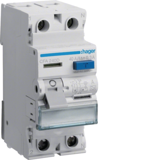 Hager FI-Schutzschalter cda440d