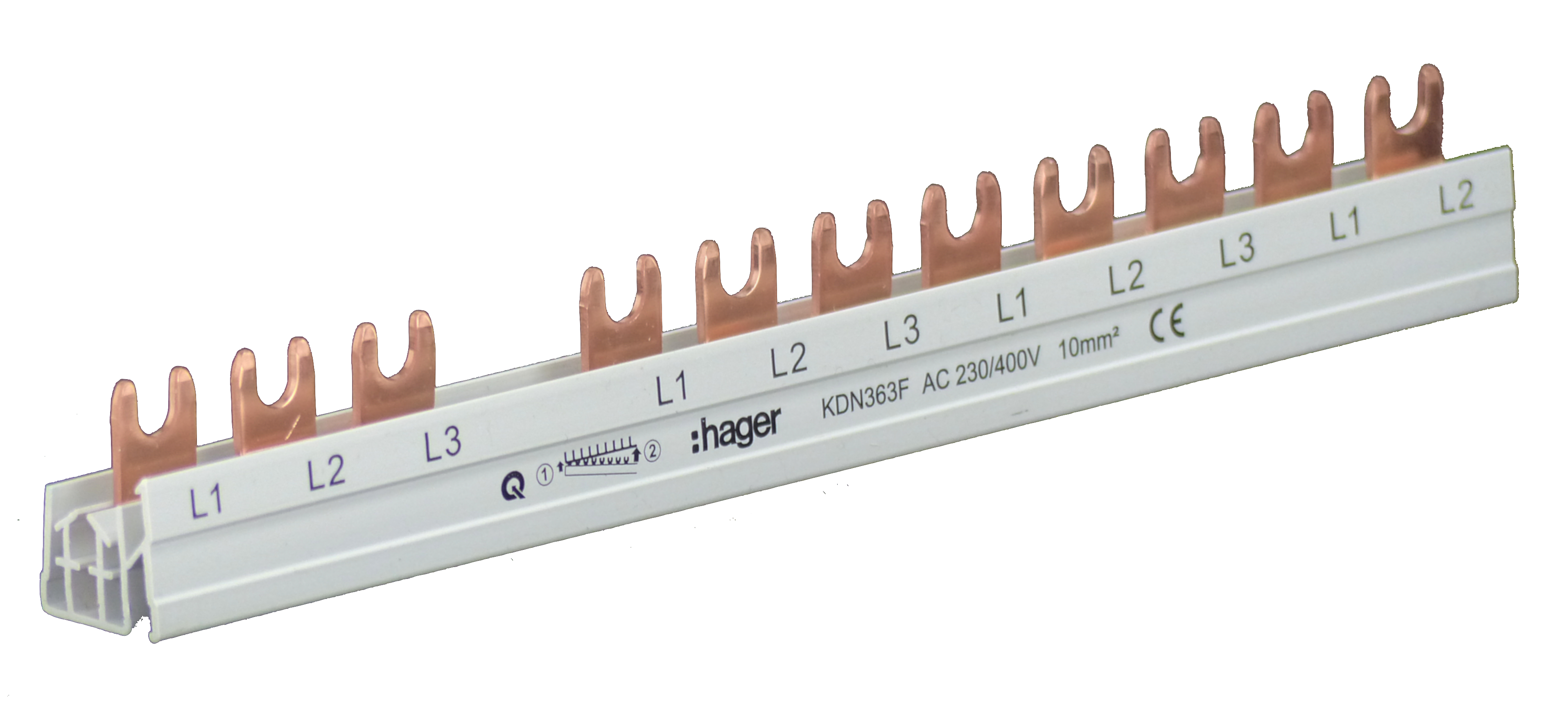 Hager Phasenschiene kdn363f