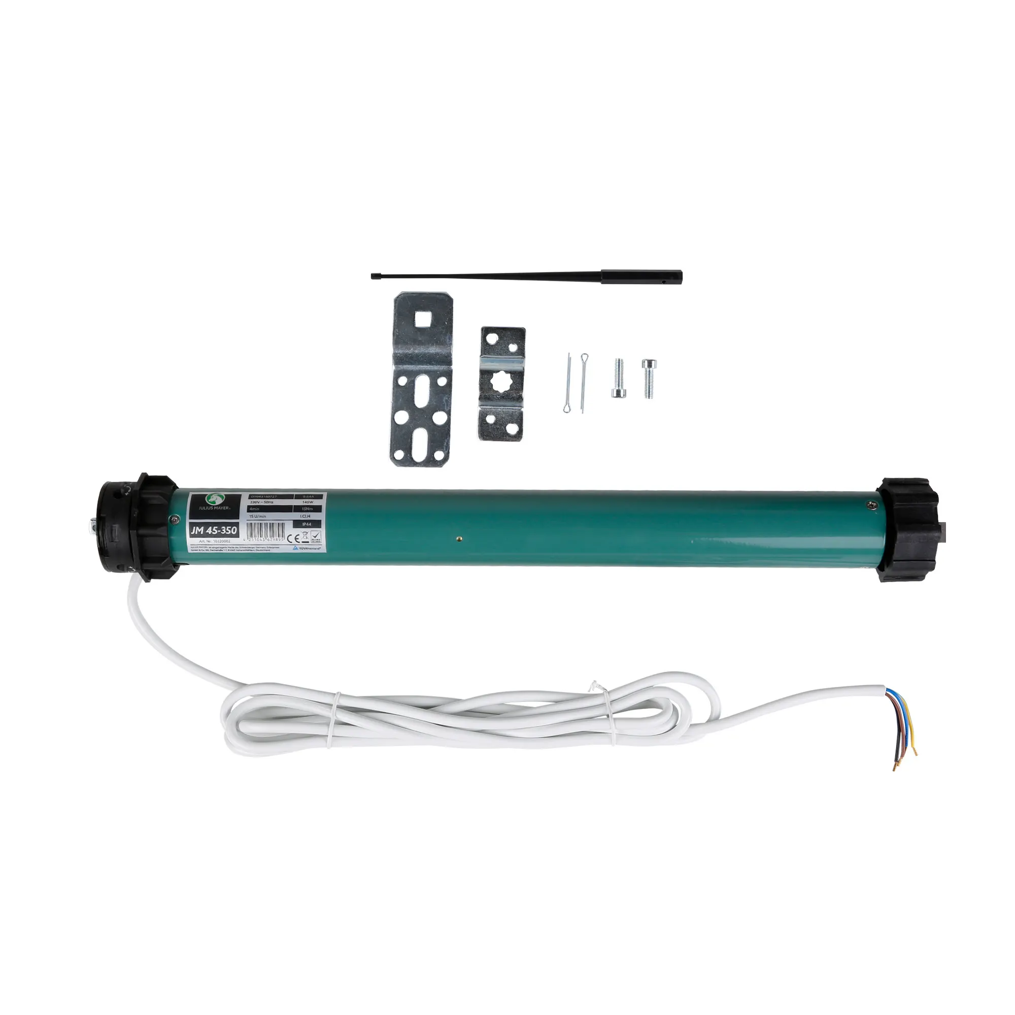 Rollladenmotor 35 Nm 65 kg SW60 Julius Mayer JM45-350