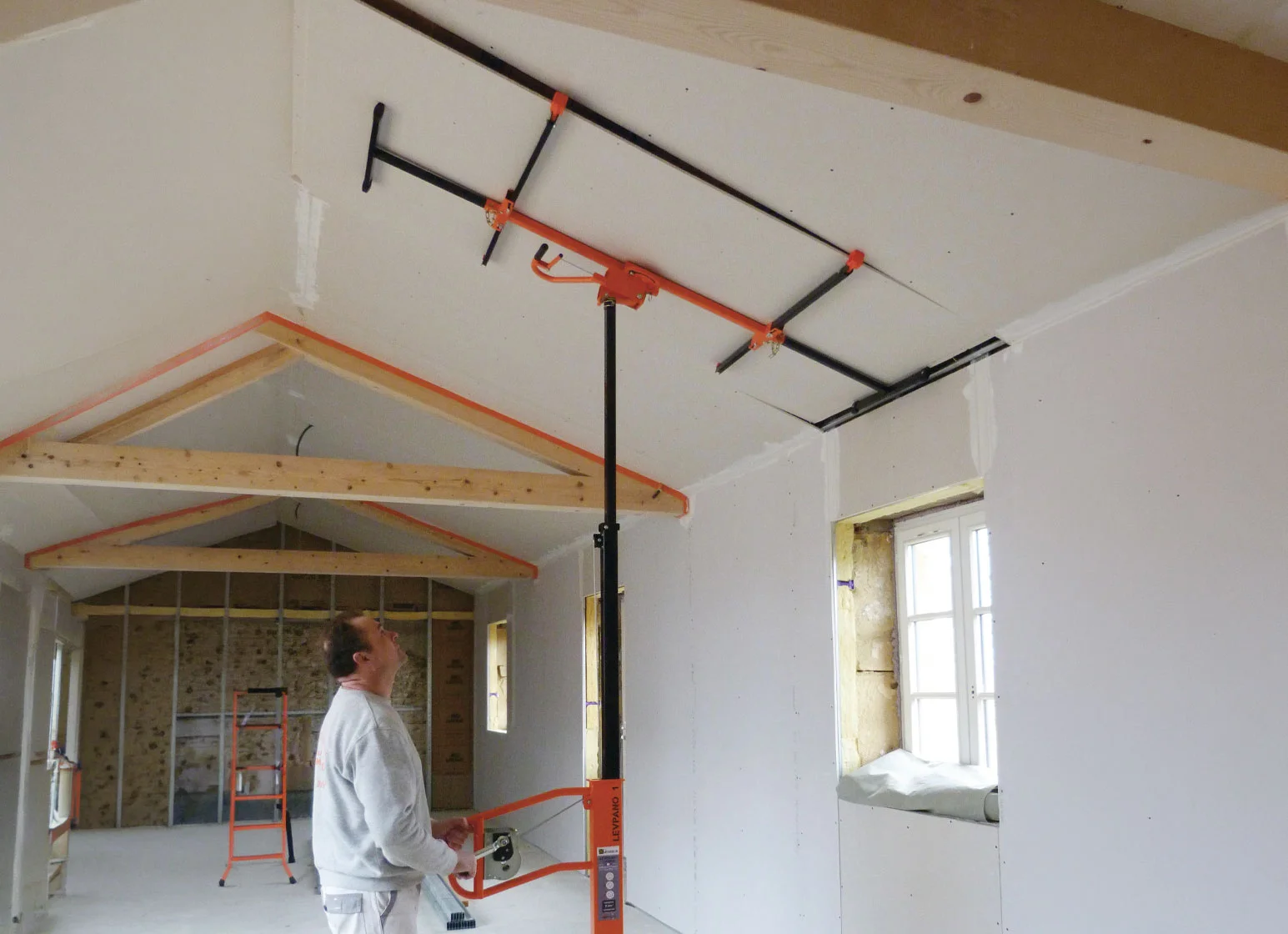 XXL Gipsplattenheber Plattenlift - Mondelin Levpano Evolution — 3 / 4