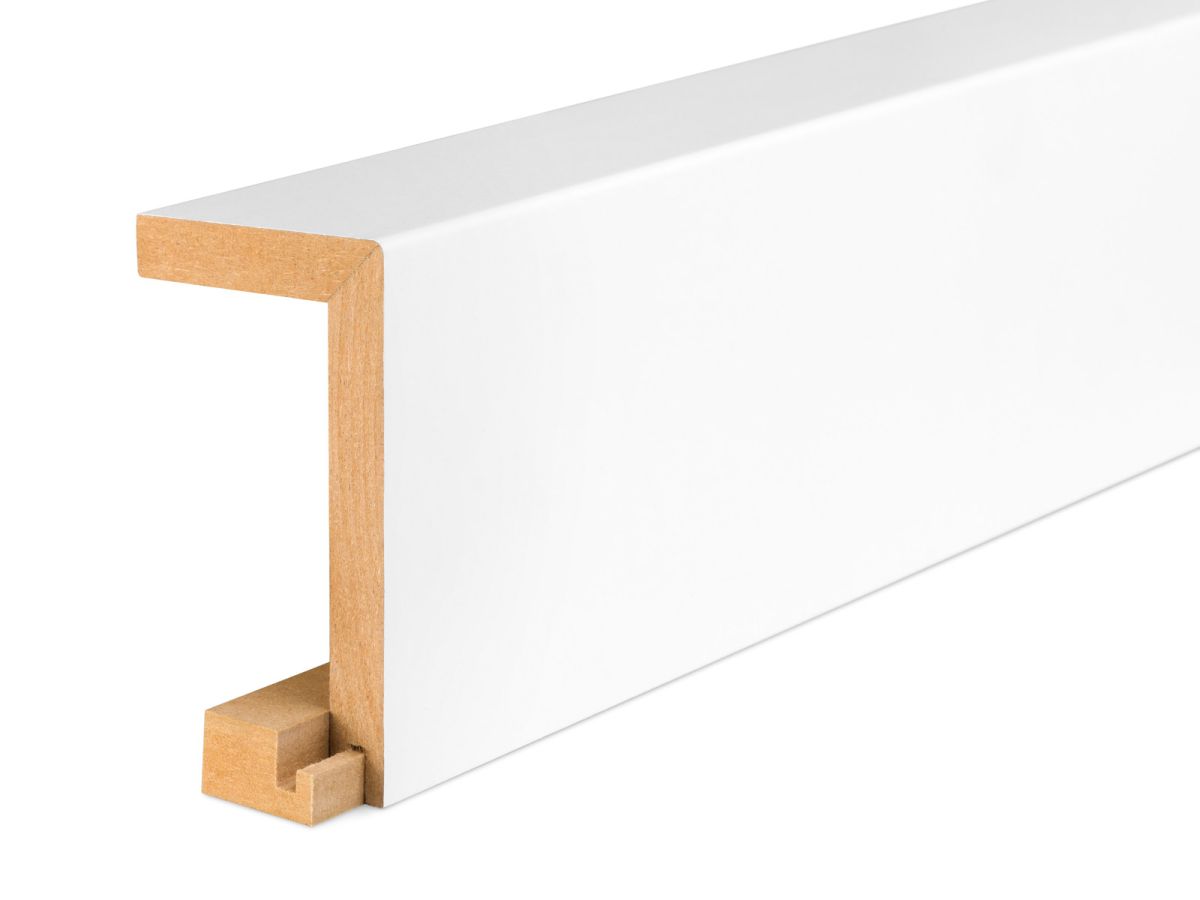 KGM Heizungsrohrverkleidung 57 x 100 mm Rechteckiges Profil — 3 / 4